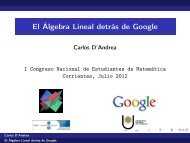 El Álgebra Lineal detrás de Google