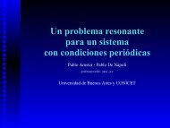 Un problema resonante para un sistema - Universidad de Buenos ...