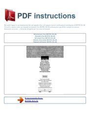 Istruzioni per l'uso ROTEL RA-06 - ISTRUZIONI PDF