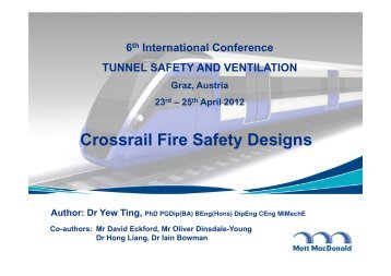 Crossrail Fire Safety Designs