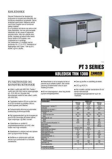 KØLEDISK TRN 1300 - Electrolux