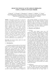 SELECTIVE MUSCLE ACTIVATION IN PRIMATES - IFESS