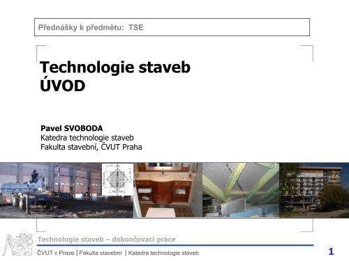 Technologie staveb