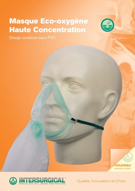 Masque à Oxygène Haute Concentration Ecan