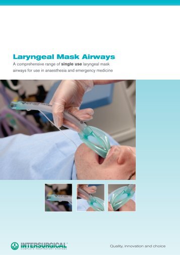 Laryngeal Mask Airways - Intersurgical