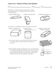 Volumes of prisms and cylinders worksheet answers