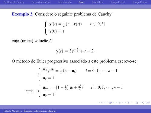 Nadir Arada - (Cálculo Numérico) - Portal de docentes FCT/UNL