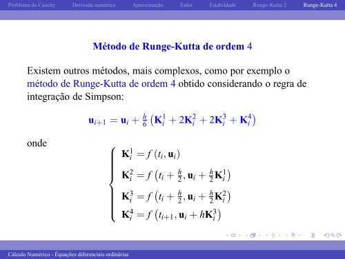 Nadir Arada - (Cálculo Numérico) - Portal de docentes FCT/UNL