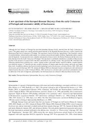 A new specimen of the theropod dinosaur Baryonyx from the early ...