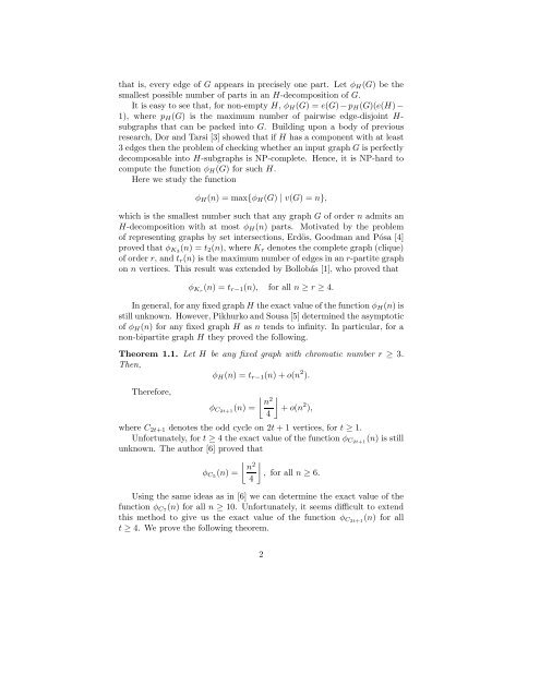 Decomposition of graphs into cycles of length seven and single edges