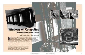 Windows on Computing - Federation of American Scientists