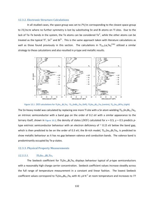 Exploration and Optimization of Tellurium‐Based Thermoelectrics