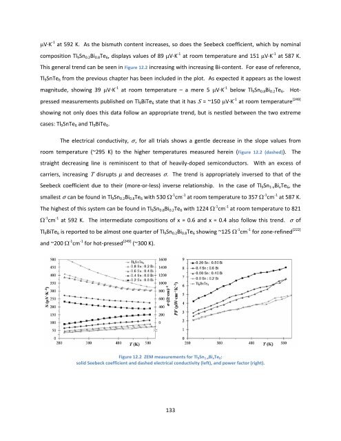 Exploration and Optimization of Tellurium‐Based Thermoelectrics