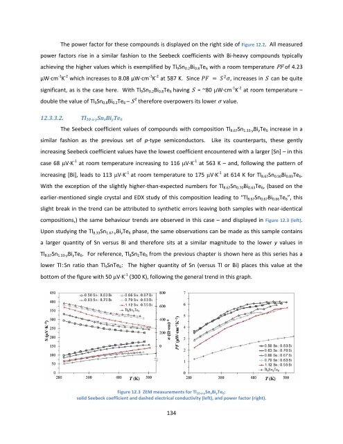 Exploration and Optimization of Tellurium‐Based Thermoelectrics