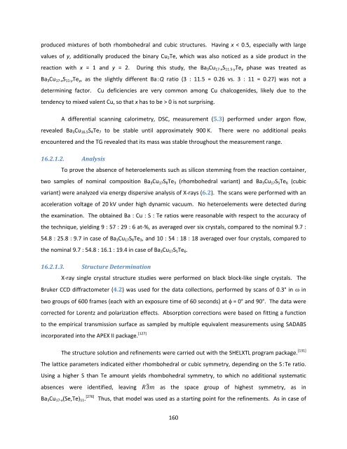 Exploration and Optimization of Tellurium‐Based Thermoelectrics