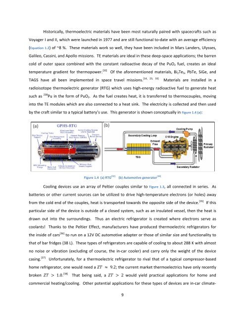 Exploration and Optimization of Tellurium‐Based Thermoelectrics