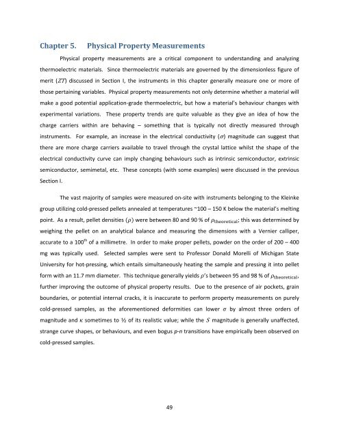 Exploration and Optimization of Tellurium‐Based Thermoelectrics