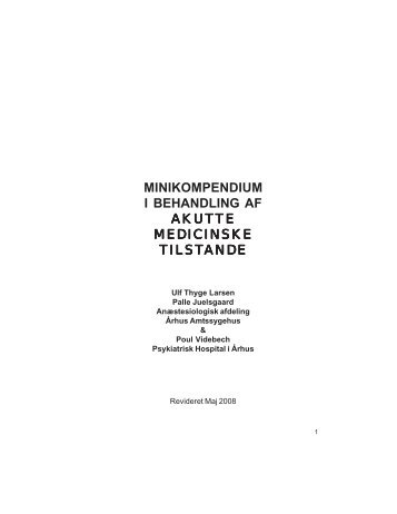 Minikompendium akutte medicinske tilstande.pdf - e-Dok