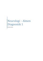 Neurologi – Almen Diagnostik 1