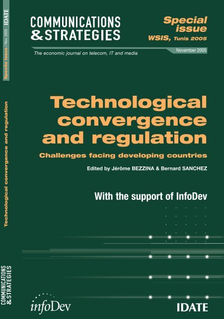 Technological convergence and regulation - Commonwealth ...