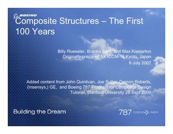 Composite Structures ? The First 100 Years - Department of ...