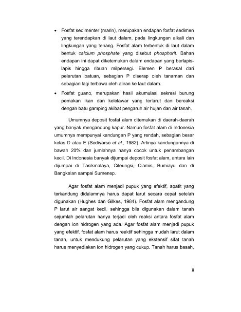 buku fosfat alam.pdf - Balai Penelitian Tanah - Departemen Pertanian