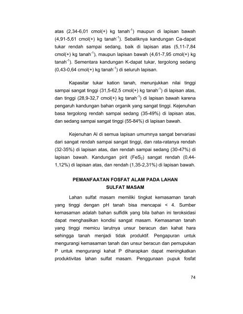 buku fosfat alam.pdf - Balai Penelitian Tanah - Departemen Pertanian