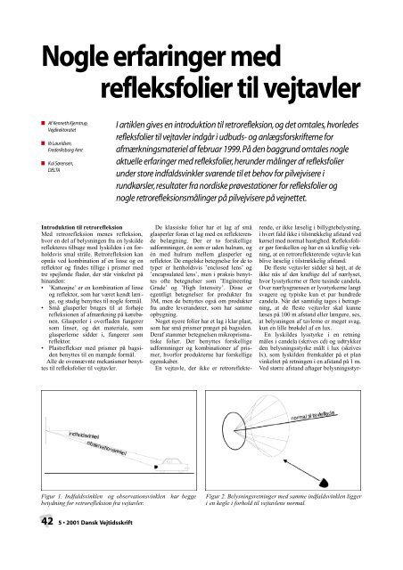 261 KB - Dansk Vejtidsskrift