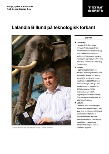 Lalandia Billund på teknologisk forkant - IBM