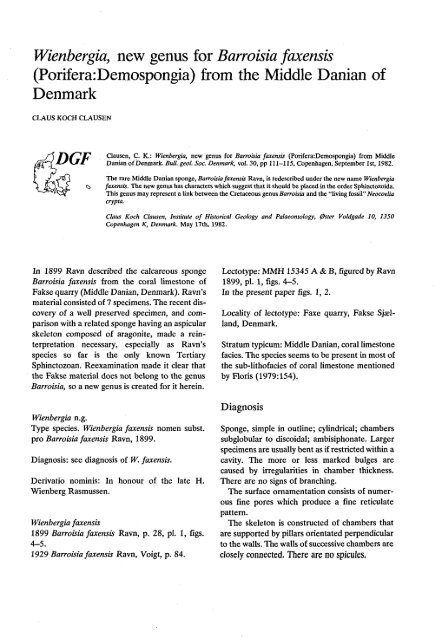Bulletin of the Geological Society of Denmark, Vol. 30/3-4, pp. 111-115