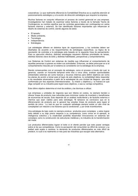 la información contable para las estrategias ... - Biblioteca UTEC