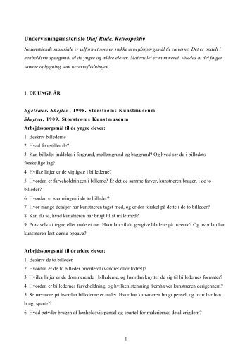 Undervisningsmateriale elever 040305. Rev