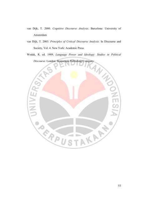 BIBLIOGRAPHY - Repository UPI - Universitas Pendidikan Indonesia