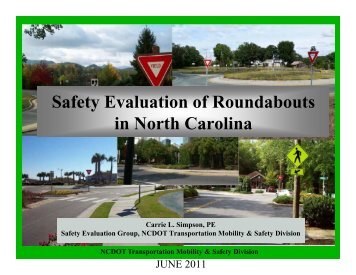 roundaboutPres - Connect NCDOT