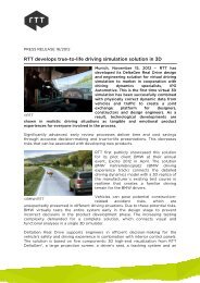 RTT develops true-to-life driving simulation solution in 3D - IPG