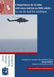 L'importance de la lutte anti-sous-marine au 21e siècle - CESM