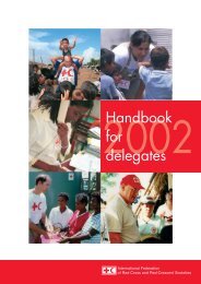 Handbook for delegates - International Federation of Red Cross and ...