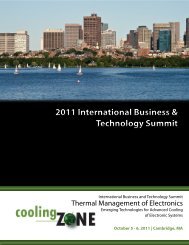 2011 International Business & Technology Summit ... - coolingZONE