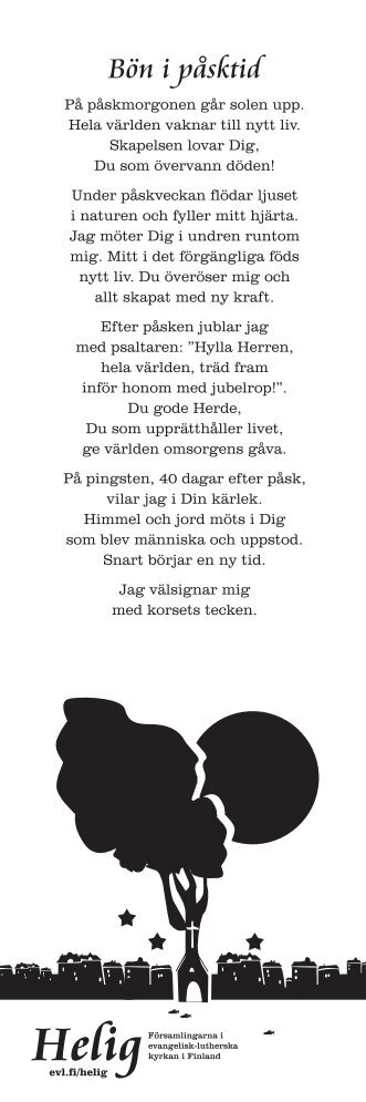 Bön i påsktid - Sakasti