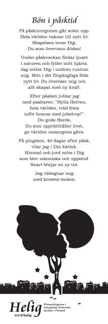 Bön i påsktid - Sakasti