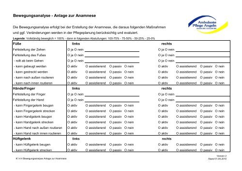 K1.4.4 Bewegungsanalyse Anlage zur Anamnese