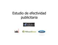 “Estudio de Efectividad Publicitaria” (AdIndex, IAB México ... - Retelur