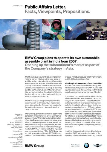 Bmw group public affairs #4