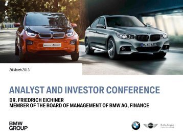 Charts (PDF, 2.5 MB) - BMW Group