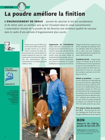 BIO-Article - La poudre améliore la finition (pdf / 2158 KB)