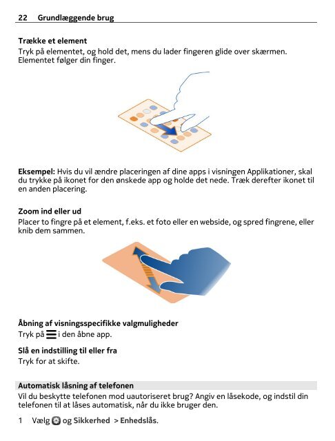 Brugervejledning til Nokia N9