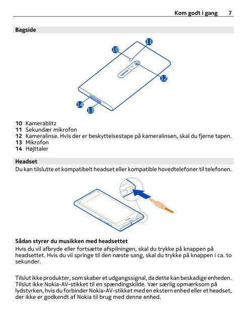 Brugervejledning til Nokia N9