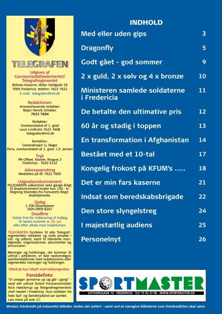 Telegrafen 4. udgave 2012 - Forsvarskommandoen