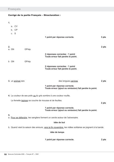 Epreuve cantonale - Petit-Bazar