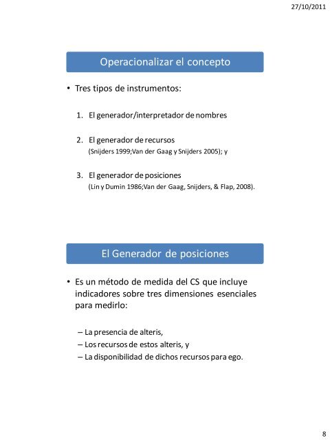 Diapositiva 1 - Redes. Revista hispana para el análisis de redes ...